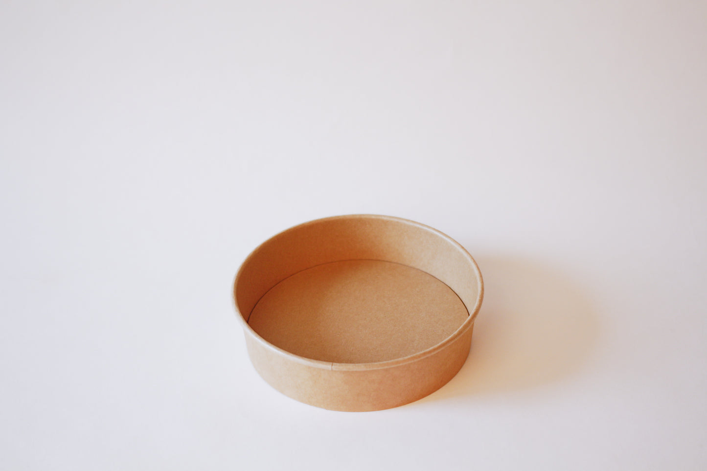 Karton Schale Ø185 mm – 850 ml, braun, 300 Stk.