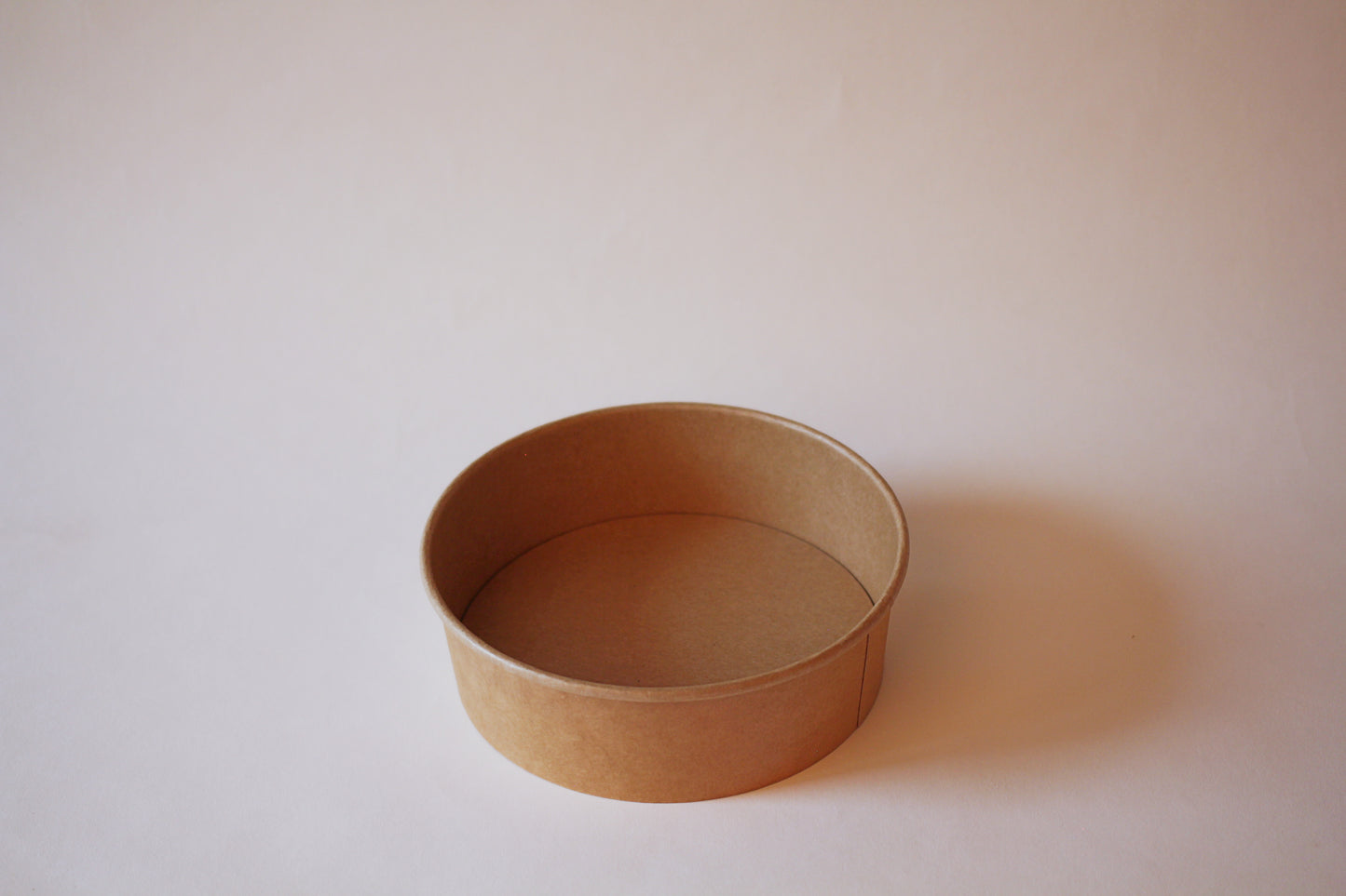 Karton Schale Ø185 mm – 1.100 ml, braun, 300 Stk.