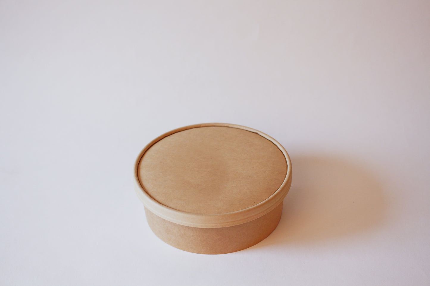 Karton Schale Ø185 mm – 1.100 ml, braun, 300 Stk.