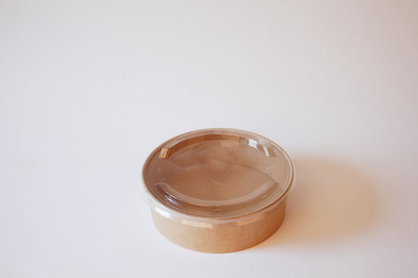 Karton Schale Ø185 mm – 1.100 ml, braun, 300 Stk.