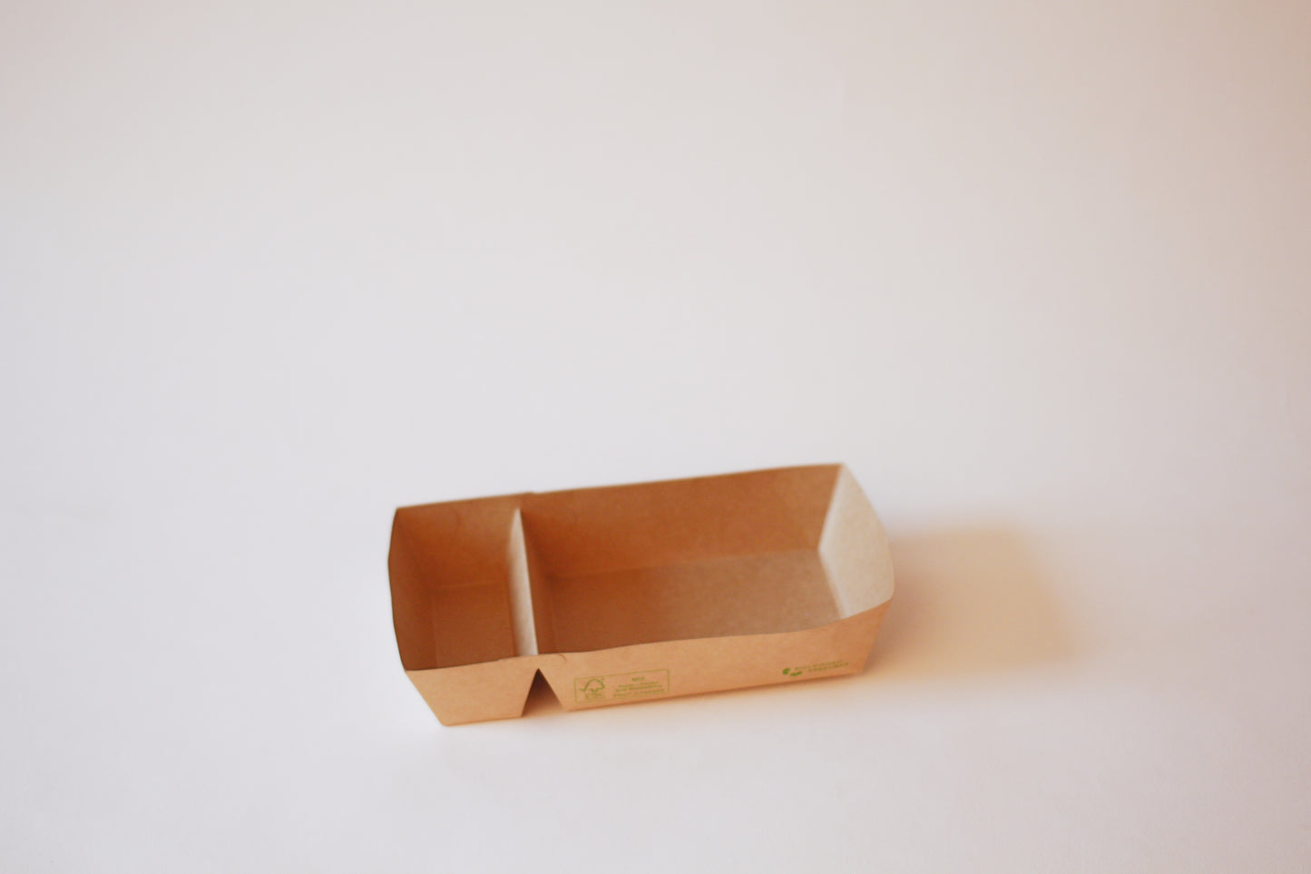 Snacktray 2-geteilt – 115×85/30×85×38 mm, 400 Stk.