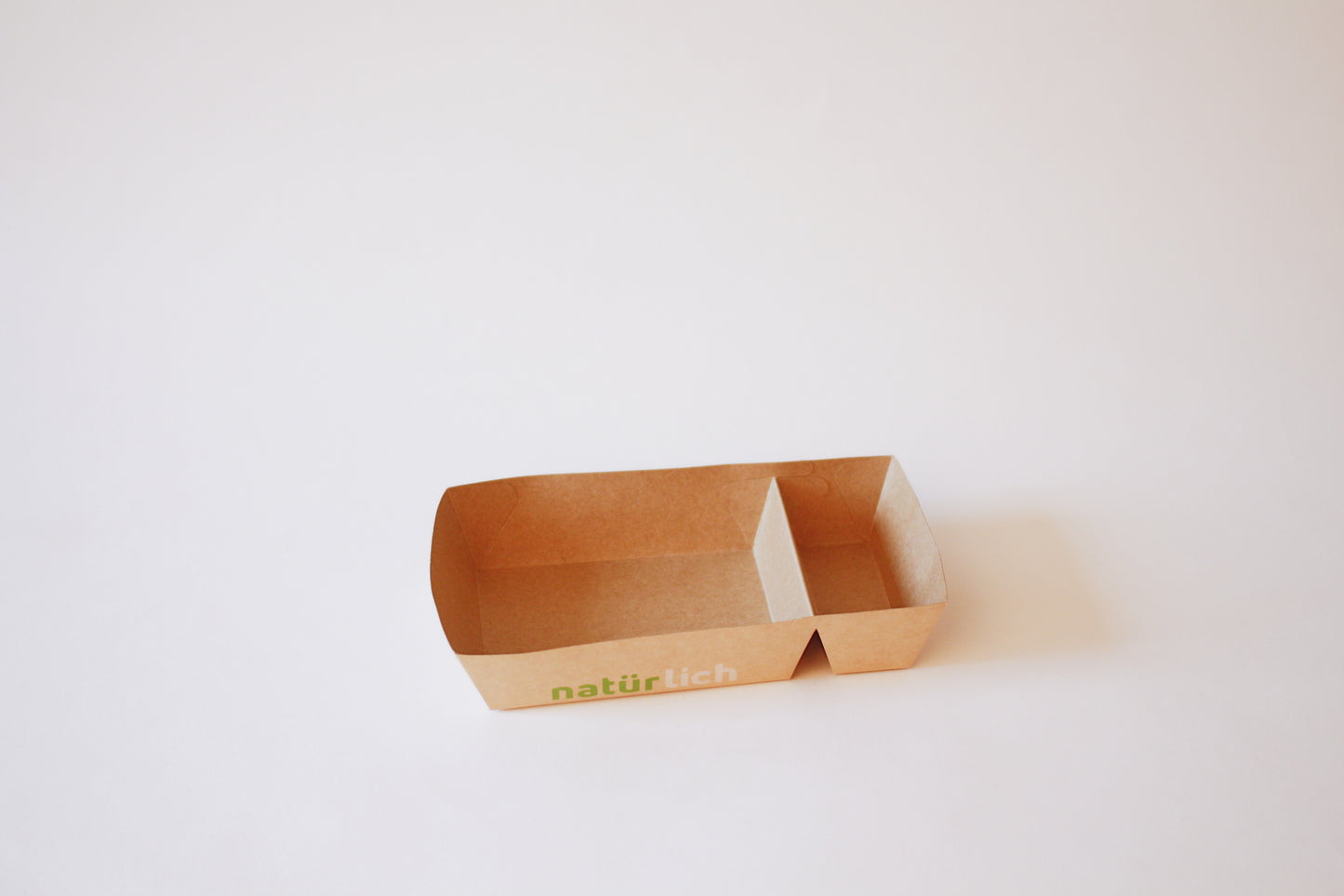 Snacktray 2-geteilt – 115×85/30×85×38 mm, 400 Stk.