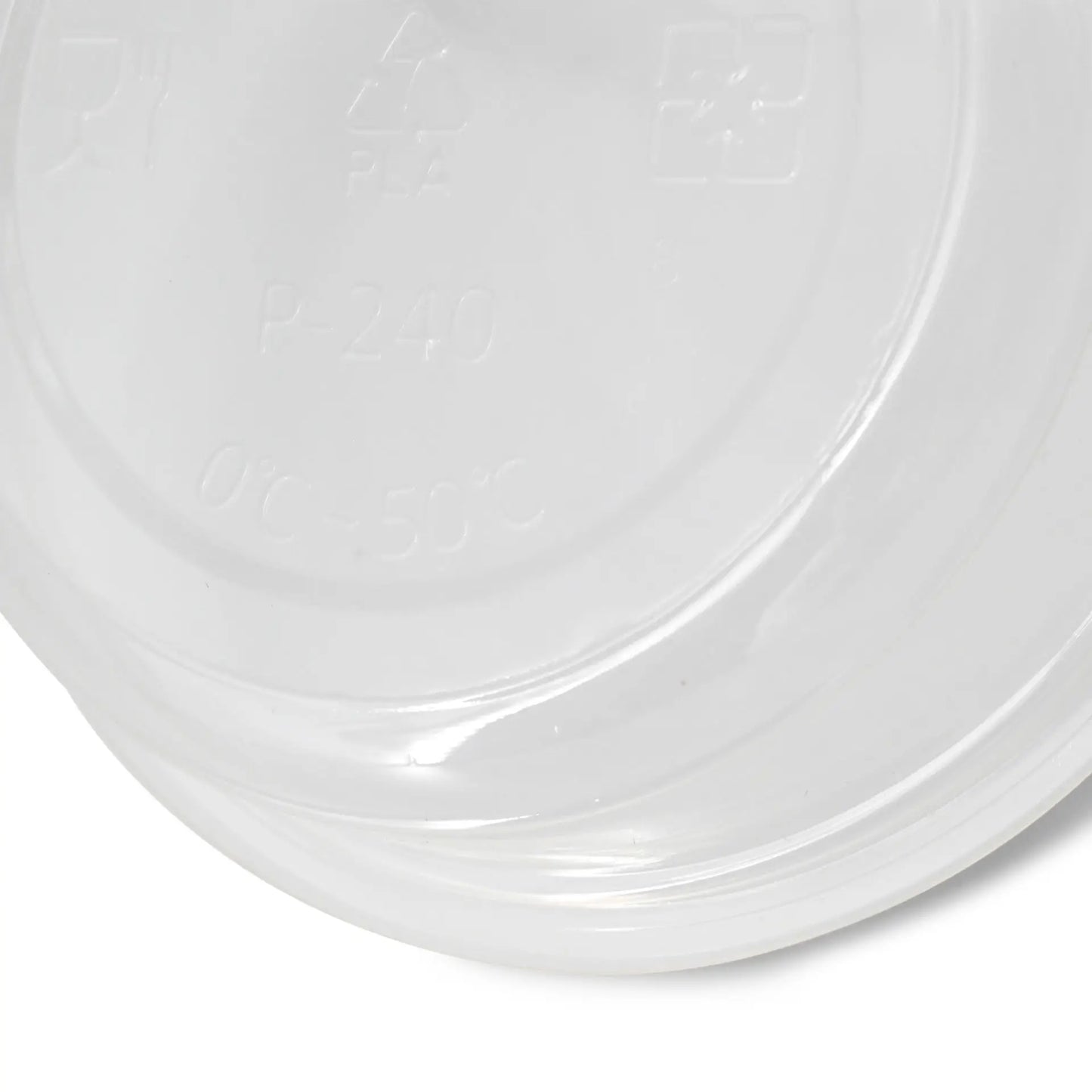 Deli Becher PLA – Ø121 mm/240 ml, klar, 1.000 Stk.