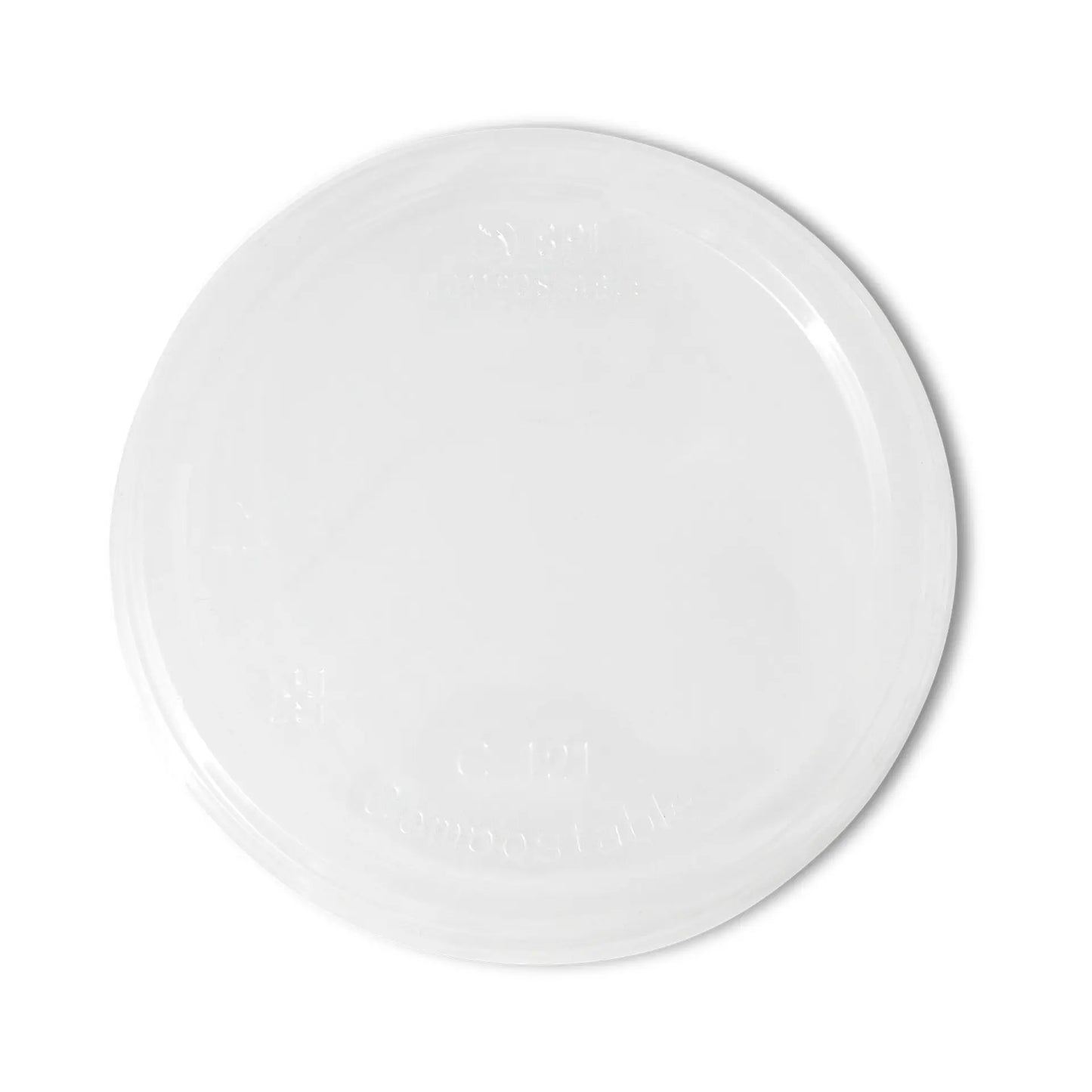 Deckel PLA Ø121 mm, klar, 1.000 Stk.