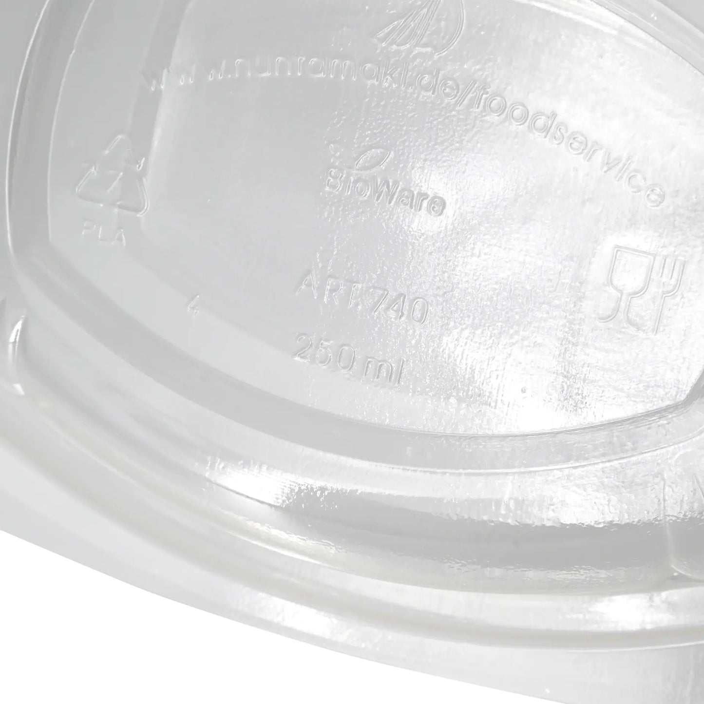 Feinkostschale inkl. Deckel PLA 250ml – 300 Stk.