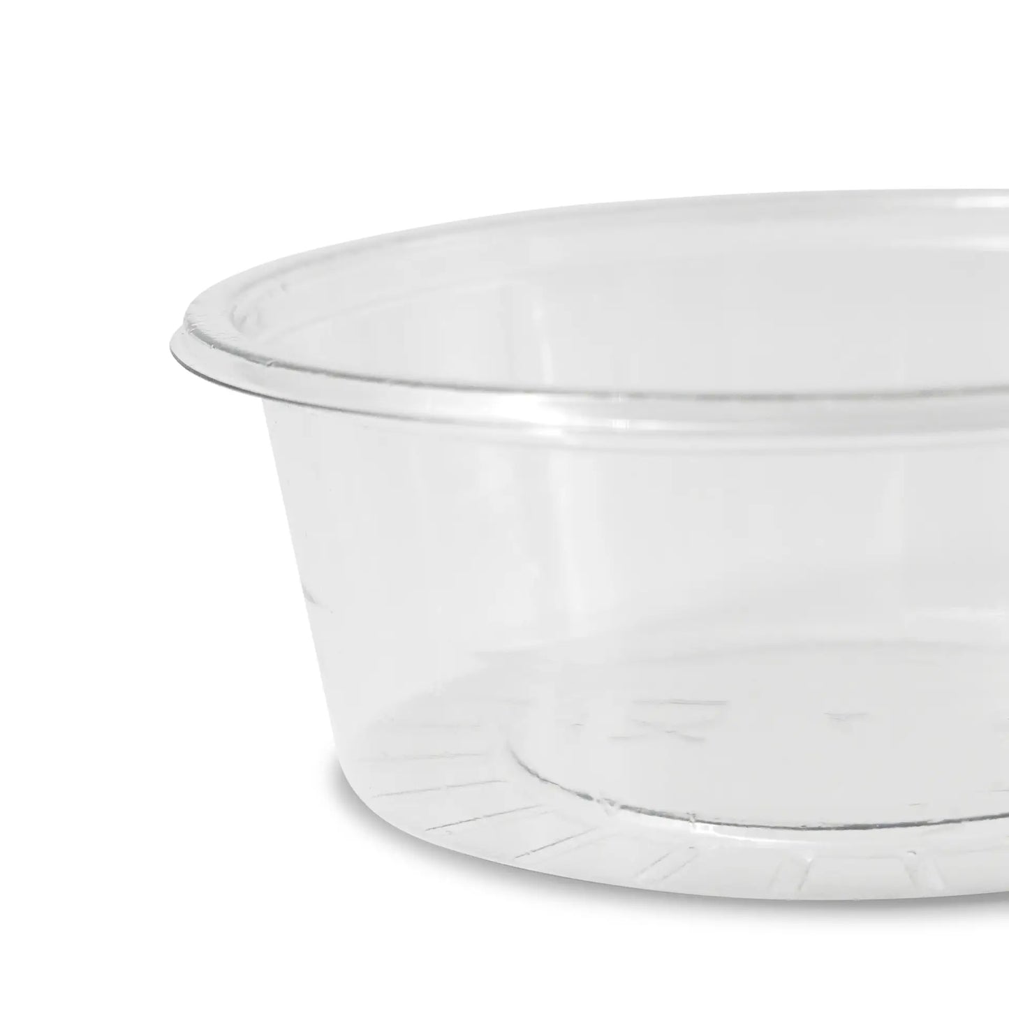 Dressingbecher rPET – Ø75 mm/80 ml, klar, 1.000 Stk.