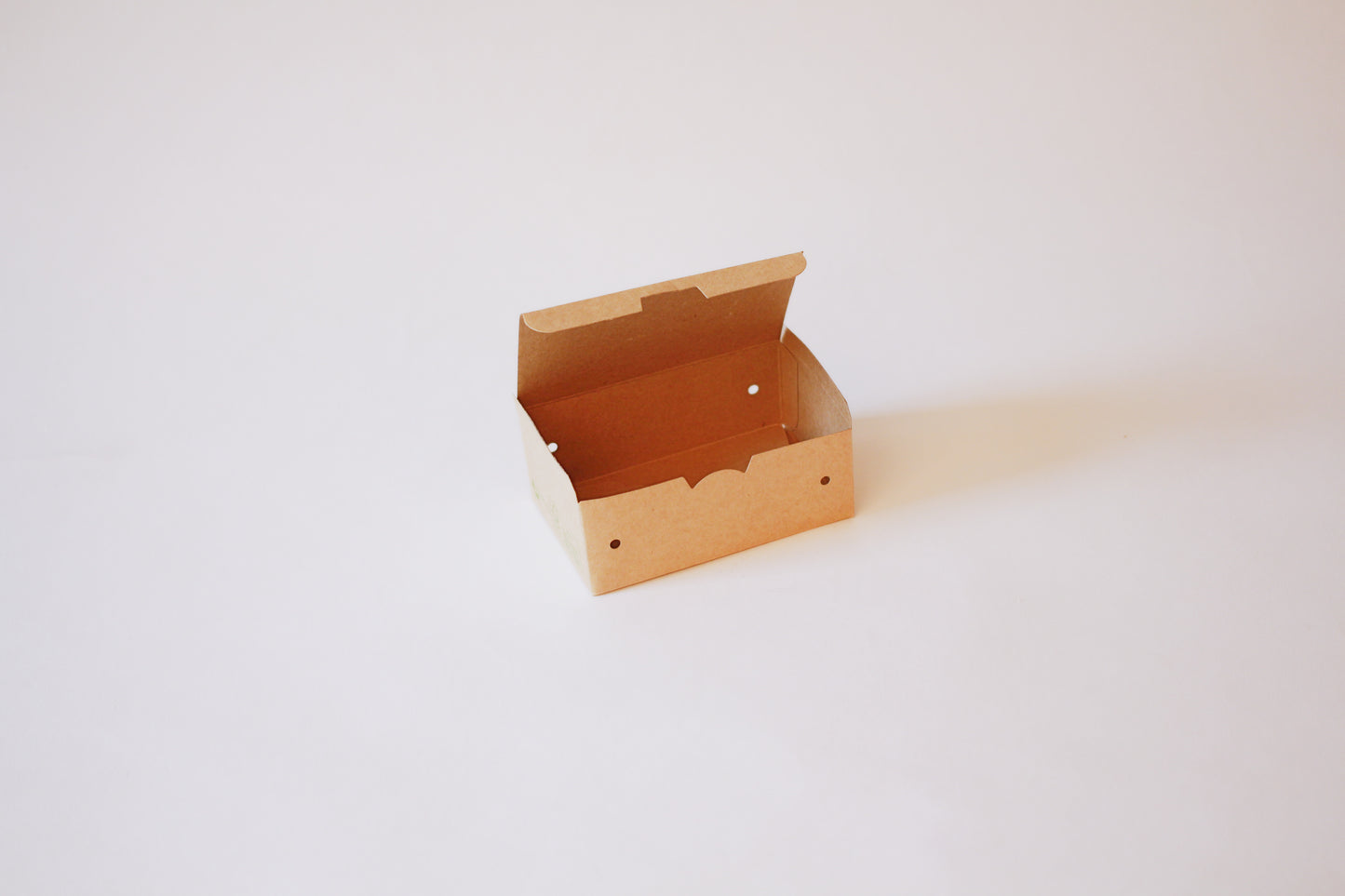 Fingerfood-Box mit Klappdeckel – 116×73×45 mm, 500 Stk.