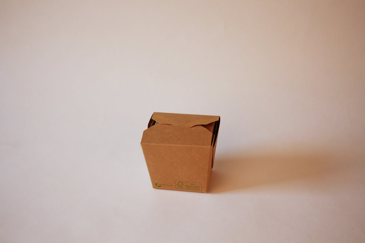 Foodbox eckig – 500 ml, braun, 500 Stk.