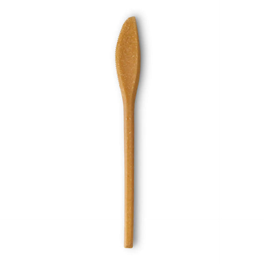 Mehrweg-Messer Holz – 18cm, Natur, 1000 Stk.