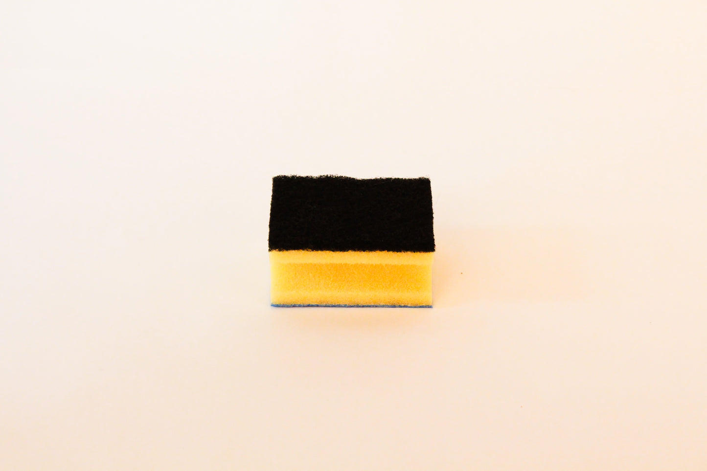 Scheuerschwamm mit Griff – 7x9,5x4cm, Gelb/Grün, 100 Stk.