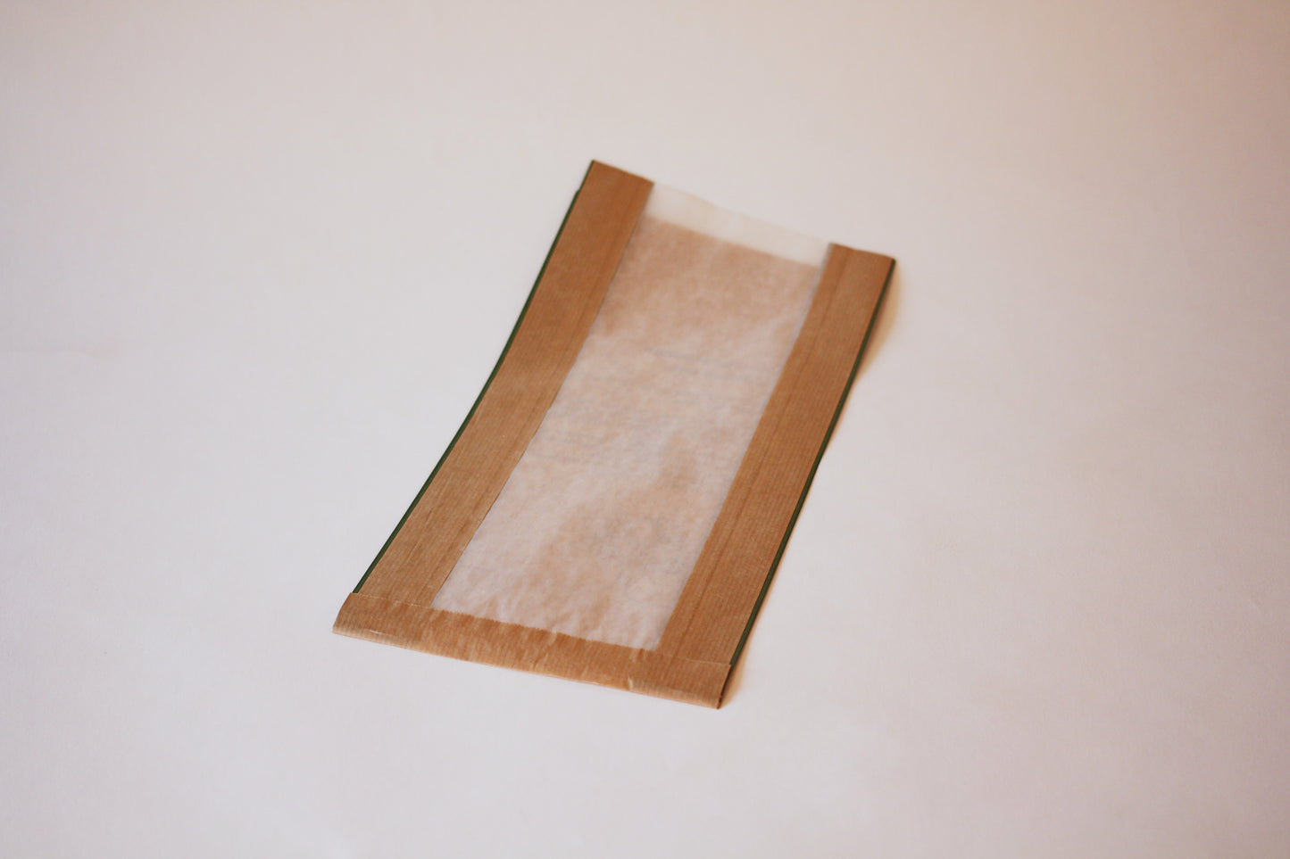 Sichtstreifenbeutel – 16+7×31 cm, 1000 Stk.