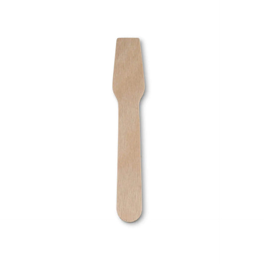 Eisspatel Holz – 96mm, Braun, 1000 Stk.