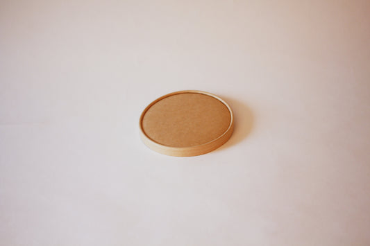 Deckel Kraftpapier Ø150 mm, braun, 300 Stk.