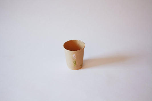 Kaffeebecher doppelwandig Ø80 mm – 200 ml, braun, 500 Stk.