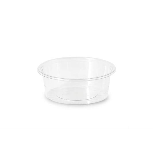 Dressingbecher rPET – Ø75 mm/80 ml, klar, 1.000 Stk.
