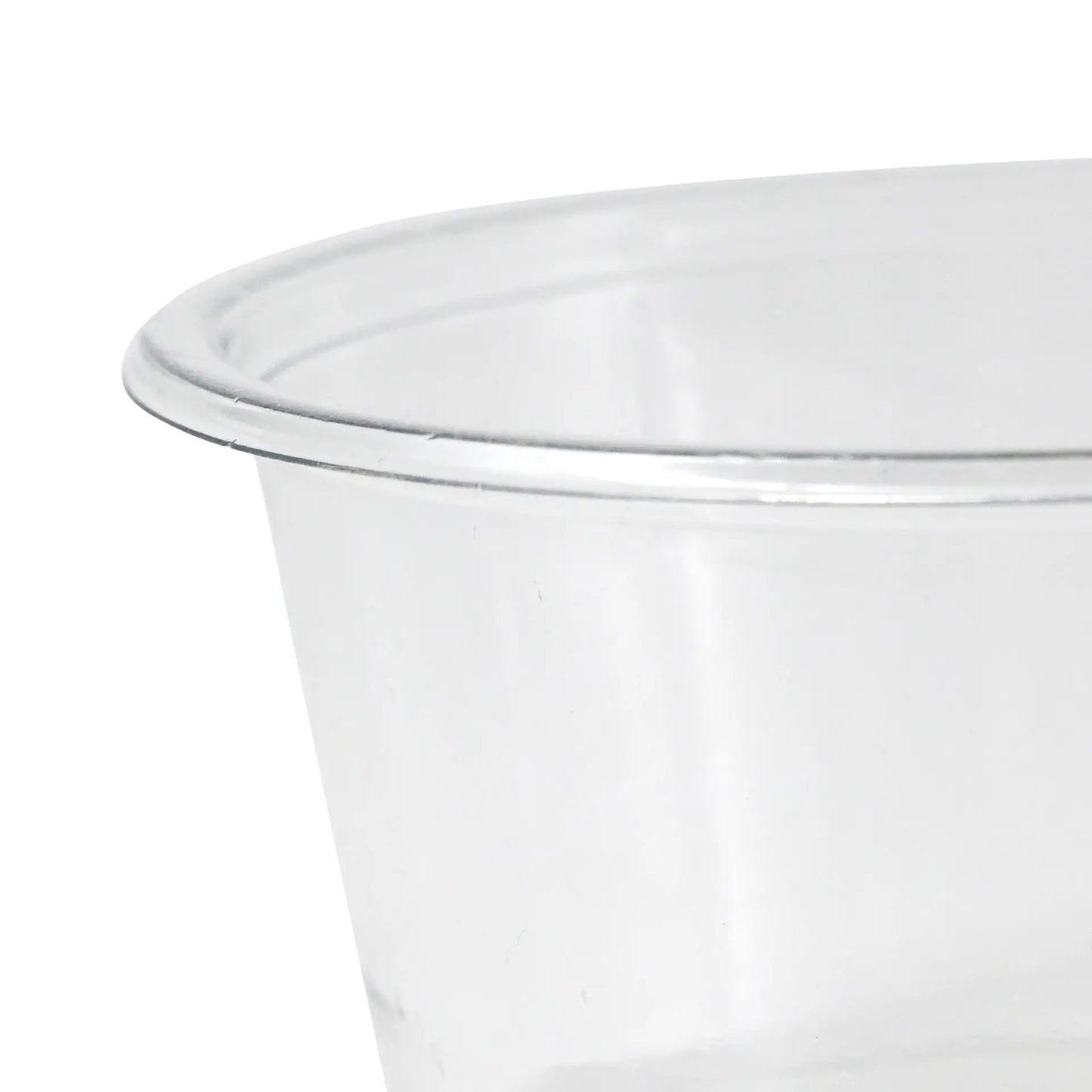 Dressingbecher rPET – Ø75 mm/100 ml, klar, 1.000 Stk.