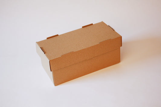 Doppel Burger Box faltbar – 240×120×100 mm, 100 Stk.
