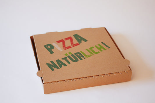 Pizza Box "New York" – 28x28x4 cm, bedruckt, 100 Stk.