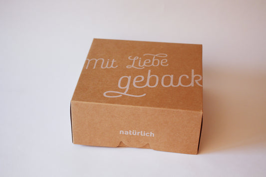Tortenkarton eckig – 23×23×10 cm, 100 Stk.