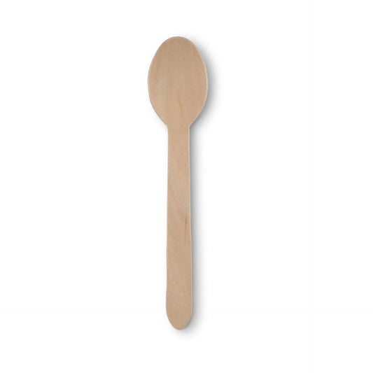 Holzlöffel – 16,5cm, Braun, 1000 Stk.