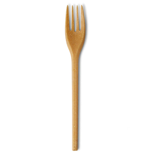 Mehrweg-Gabel Holz – 18cm, Natur, 1000 Stk.